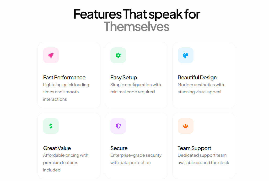 Features Icon Cards