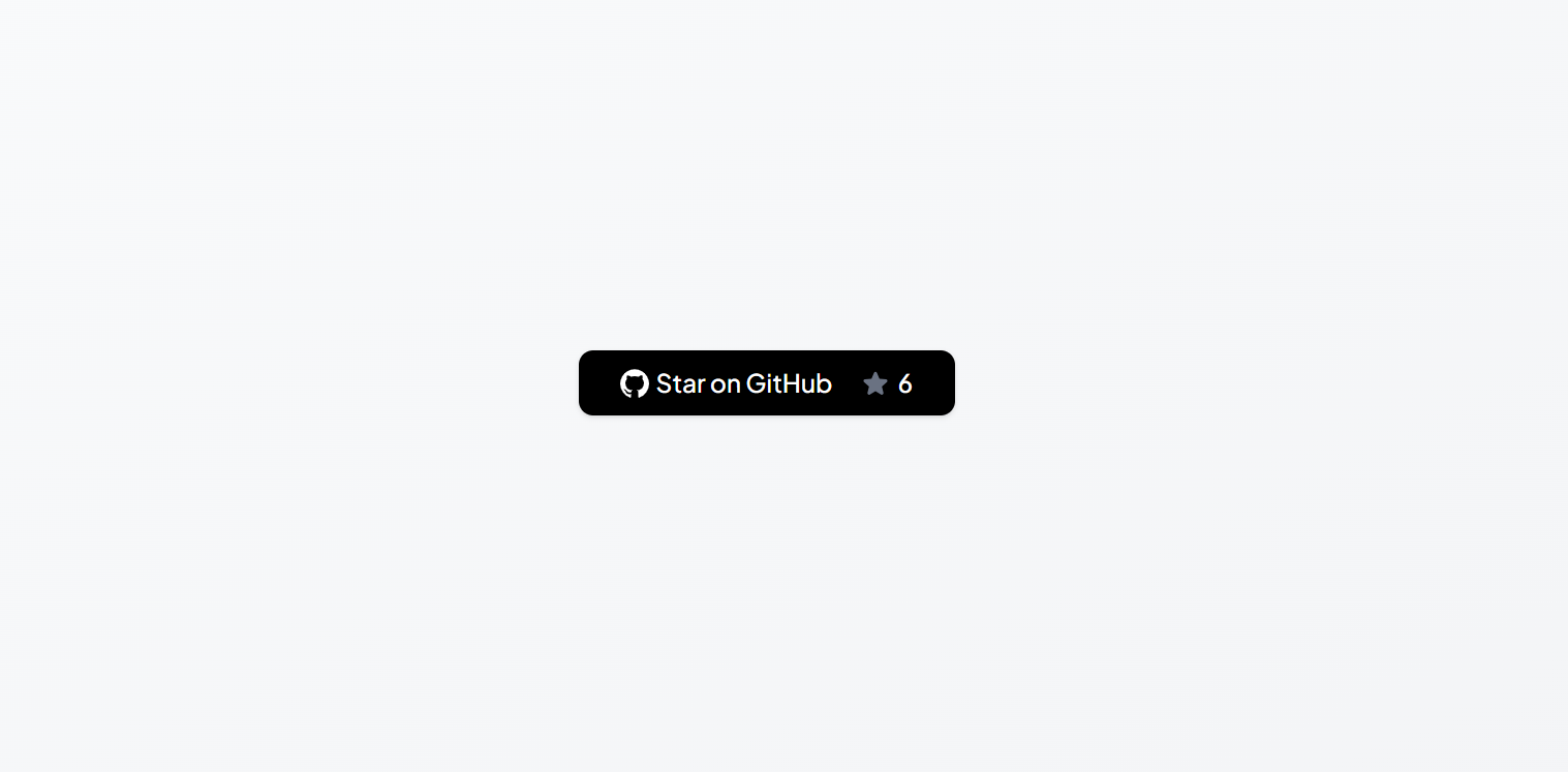 GitHub Star Button